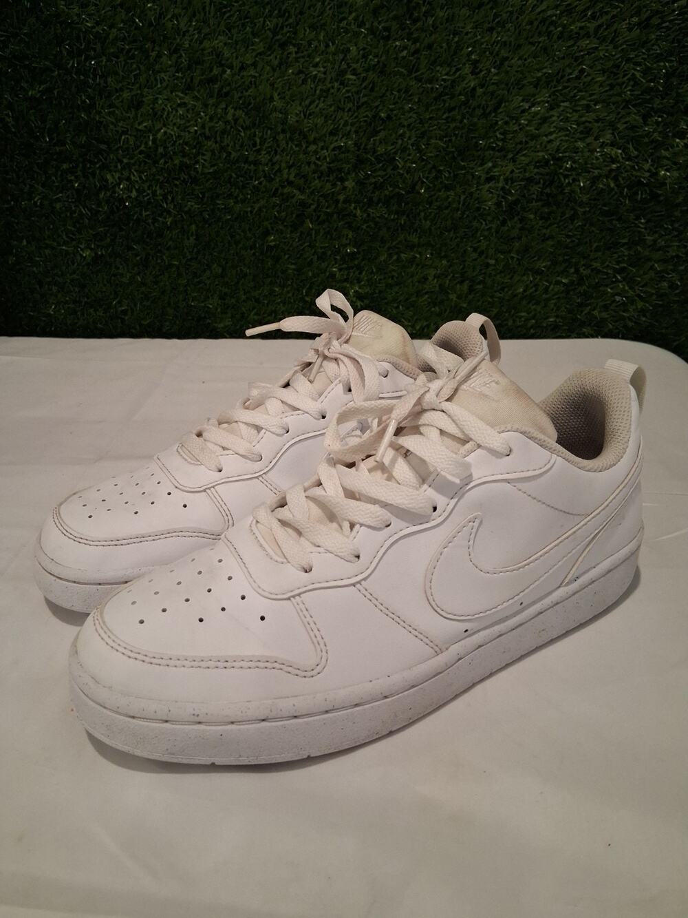 Nike Court Borough Low Recraft White DV5456-106 Kids 7Y No Insoles